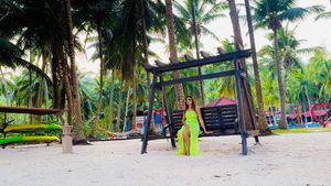 Offer✨ASOS Beachy Neon Sarong Dress