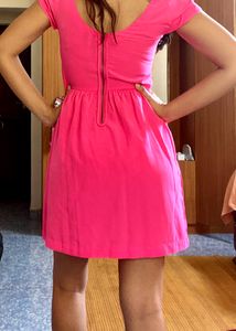 MANGO NeonPink Dress