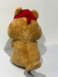 Vintage Soccer Bear Plush Toy