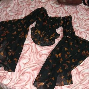 Gothic Long Sleeves Top