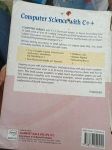Computer Science with C++ Sumita Arora
