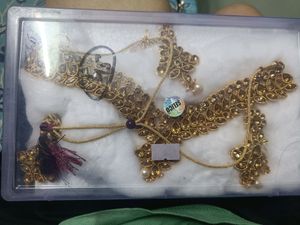 Gold Plated Heavy Jewellery Set