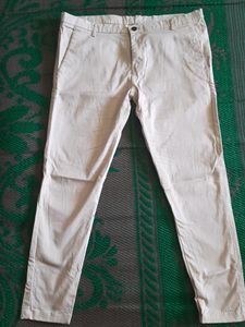 HALF WHITE COTTON PANT FOR MEN
