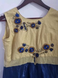 Gown Navy Blue For Women