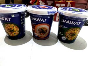 Dawaat Cuppa Rice: Dum Biryani X2,,Sambhar Ricex 1