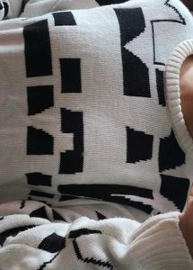 Patterned Knit Sweater