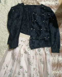 Korean Pearl Sweater