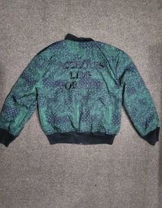 Irish Bandana Reversible Full Zip Bomber Jacket