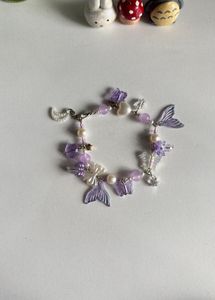 Cluster Purple Bracelet