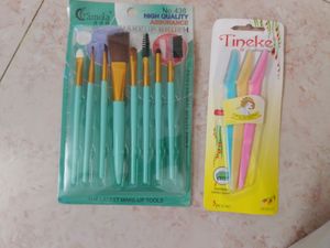 Combo Pack Of Brush And Face Razor