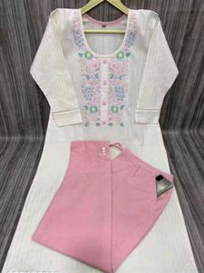 Elegant Embroidered Kurta Set