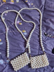 Statement Pearl Side Bag