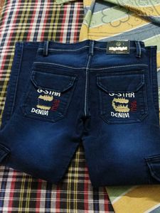 Boy&#39;s Blue Denim Jeans