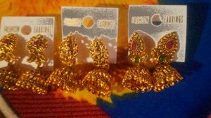 Good New Package😍3 Earrings For You Low Price🔥🔥