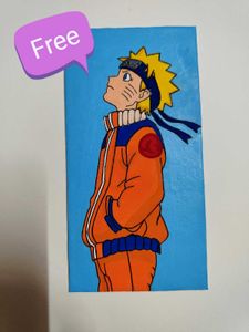 Naruto &amp; Sasuke Handmade Anime Art Set (Plus FREE)