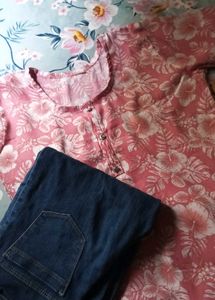Floral Print Kurti