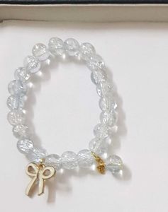 Beaded Bracelet with Bow