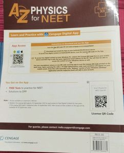 PHYSICS A TO Z FOR NEET ,BY CENGAGE PUBLICATION
