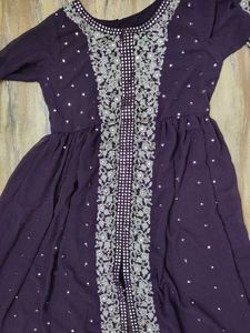 Wide Leg Palazzo Pants and kurta...size is XL