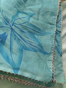 Kurta Pant With Organza Duppta