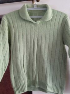 Green Knit Sweater