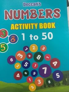 Numbers Activity Book 1-50