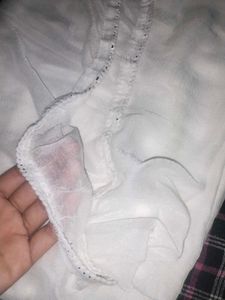 White Chiffon Dupatta