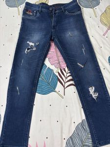 Navy Blue Jeans