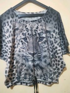 Snow Leopard Graphic Tee