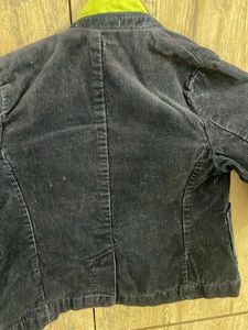 Boys Navy Blue Corduroy Blazer