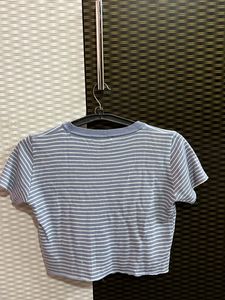 Chic Blue Crop Top