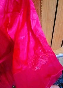 Red Silk Robe