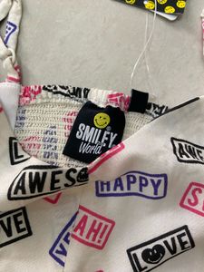 Smiley World Crop Top