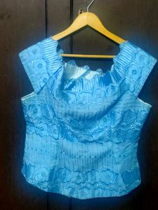 💙Sky-blue Top