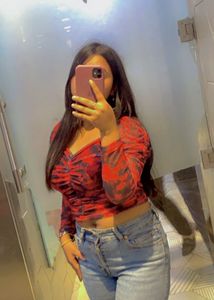 Red Mesh Top ❤️ #meshtop #croptop