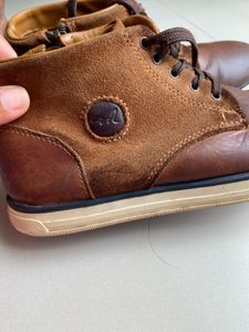 Mochi - Pure Leather Ankle Boots (foot size 3)