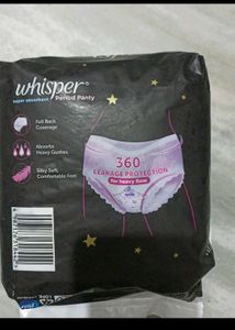 Whisper Period Panty M-L