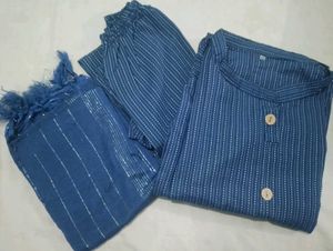 Elegant Blue New Kurta Set