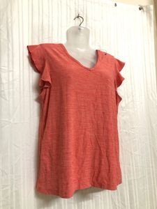 Old Navy Orange Short Sleeve Top