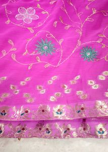 Elegant Pink Saree🌸