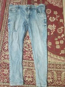 Light Wash Denim Jeans