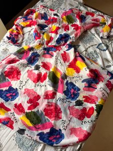 👗💥Affordable!! Colorful Print Dress