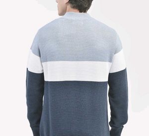 Stylish Color Block Sweater