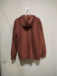 Brown Graphic Hoodie