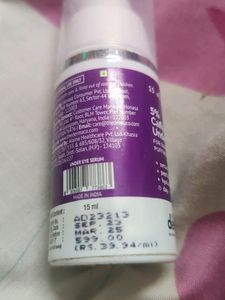 Derma Co Under Eye Cream