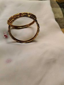 Gold Plated Bangle Set