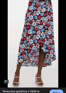 Floral Midi Skirt - H&amp;M