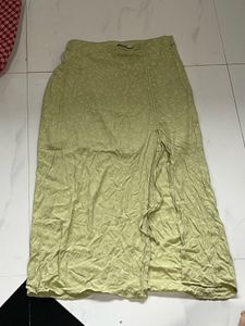 Floral Skirt beachy sage green