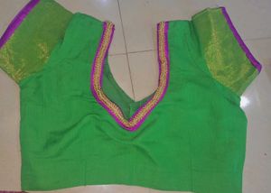 Green  banasari Saree