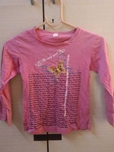 Cute Girls Long Sleeve Top